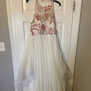 Long Floral Prom Dress